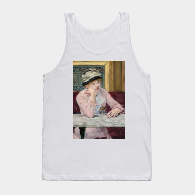 Plum Brandy by Edouard Manet Tank Top by Classic Art Stall